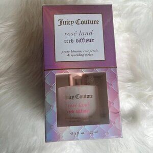 NWB Juicy Couture Rose Land Reed Diffuser Pink